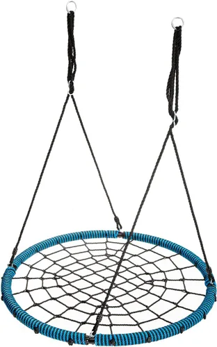 Miniatura 8 de Flying Saucer - Columpio para árbol de 330 libras de capacidad, seguro y duradero, árbol colgante para niños y adultos, jardín al aire libre (azul)