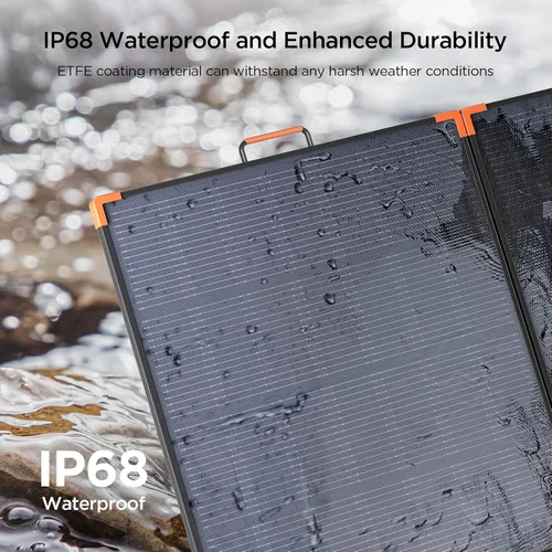 Miniatura 6 de ZOUPW Panel solar portátil de 180 W tipo N 16BB, panel solar plegable de alta eficiencia al 25 % para Jackery 1000V2/Ecoflow Delta/Bluetti/Anker