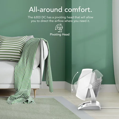 Miniatura 4 de Vornado 6303DC Ventilador circulador de aire mediano inteligente eléctrico con control de velocidad variable