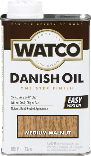 Miniatura 5 de Watco 65151H Aceite Danés de Acabado para Madera, Pinta, Nogal Oscuro Dorado (Golden Oak)