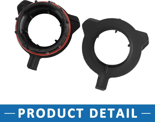 Miniatura 5 de H7 Soporte de retención de base de adaptador de faros LED para BMW 540i 1997-2000 (juego de 2)