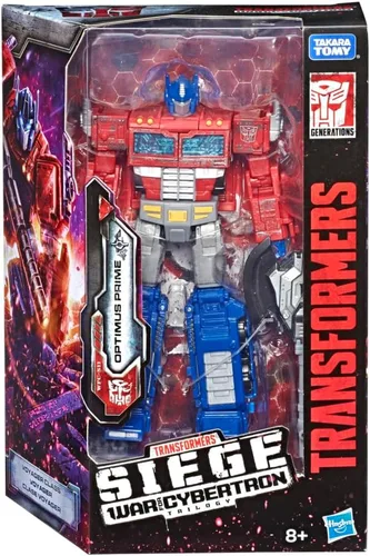 Miniatura 3 de Transformers Generations War for Cybertron: Siege Voyager Class WFC-S11 Optimus Prime Figura de acción (exclusivo de Amazon)
