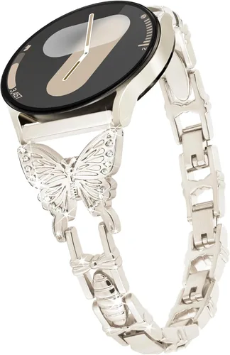 Miniatura 11 de Galaxy Watch 7, 6, 5, 4, correa de 0.78 pulgadas (0.787 in), mariposa para Samsung Galaxy Watch 4, 5, 6, 7, FE de 1.575 pulgadas, 1.732 pulgadas