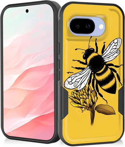 Miniatura 37 de Funda para Pixel 7a, resistente de doble capa híbrida de policarbonato duro de goma suave a prueba de golpes para Google Pixel 7A 6.1 pulgadas