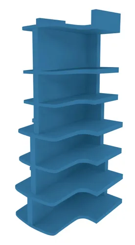Miniatura 2 de Big D 523 The D-Tower - Recambio de fragancia Mountain Air, azul (paquete de 12) – Dura hasta 45 días – Ambientador ideal para baños, oficinas