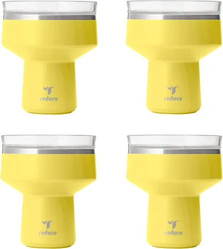 Miniatura 15 de Reduce Saltini - Vaso de cóctel de 16 onzas, vaso aislado de margarita con tapa, mantiene las bebidas frías durante 10 horas, alternativa al vaso