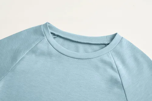 Miniatura 5 de Apbondy Camisas casuales de manga larga con cuello redondo y rayas sueltas