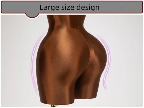 Miniatura 5 de Maniquí femenino grande con soporte ajustable de cuerpo completo, torso de forma de vestido para tienda de ropa al por menor y exhibición