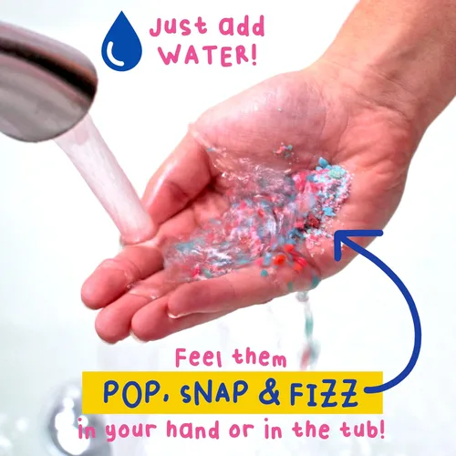 Miniatura 5 de Mr. Bubble Magic Bath Crackles, divertido de añadir al baño de burbujas para hacer que la hora del baño sea emocionante para los niños