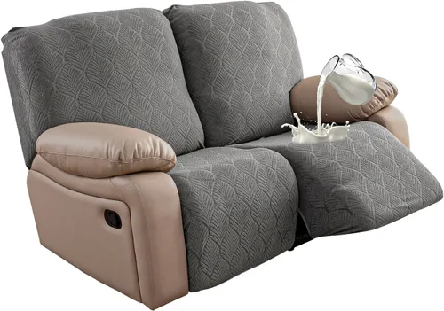 Miniatura 29 de Funda para Silla Reclinable 100% Impermeable, 1 Pieza Fundas Elásticas para Sofá Reclinable Lavables para Silla Reclinable para Mascotas, Perros