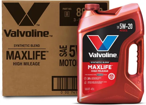 Miniatura 21 de Valvoline - Aceite de motor de mezcla sintética SAE 10W-40 de alto millaje, con MaxLife Technology, 5 cuartos de galón