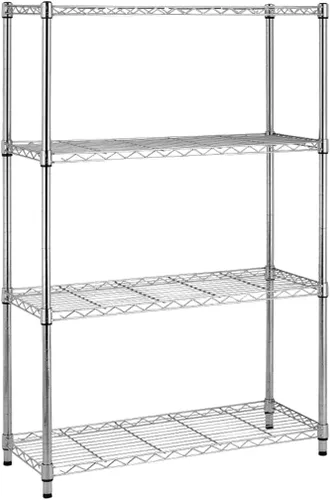 Miniatura 10 de Estantería de metal de 4 niveles de alambre de 36 pulgadas de ancho x 14 pulgadas de profundidad x 54 pulgadas de alto, estantes de almacenamiento