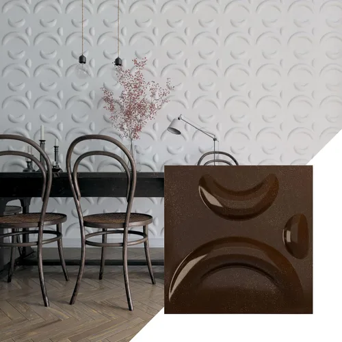 Miniatura 8 de Ekena Millwork WP12X12SEWH 11 7/8 pulgadas de ancho x 11 7/8 pulgadas de alto Sevilla EnduraWall Decorativo 3D Panel de Pared Cubre 0.98 pies Blanco