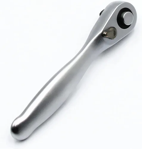 Miniatura 7 de 1 unidad de trinquete de 1/4 pulgadas, mango de trinquete 72 dientes, llave de herramientas de reparación de mano pequeña, llave de enchufe