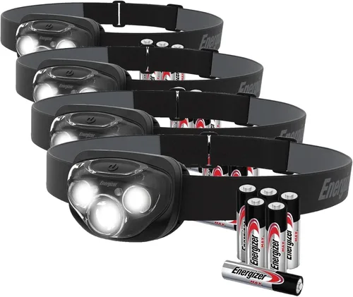 Miniatura 17 de Energizer Linterna frontal LED PRO (paquete de 2), linternas frontales resistentes al agua IPX4, luz de cabeza de alto rendimiento para exteriores