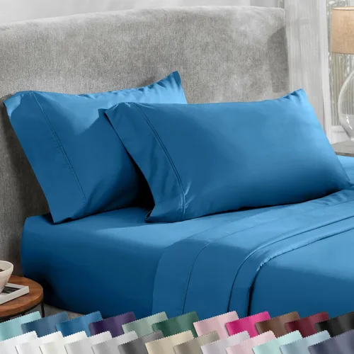 Miniatura 20 de Fundas de almohada de algodón de 400 hilos 22 - rosa