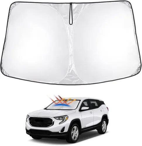 Miniatura 34 de T TGBROS Parasol para parabrisas para Honda Civic 2022-2025 2026, parasol grueso con bloqueo UV y opaca, para privacidad, plegables, 8 accesorios