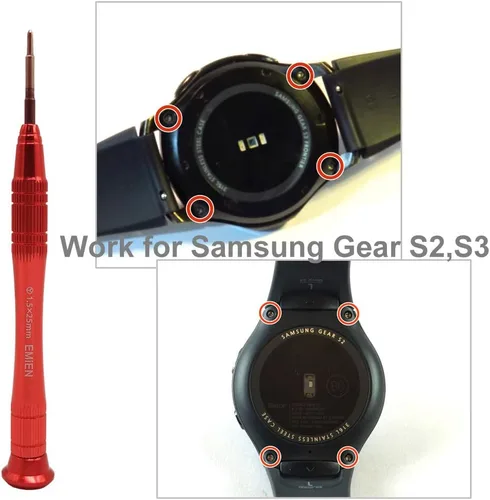 Miniatura 6 de Desarmador Triwing para Nintendo Switch, EMiEN 1.5mm Y00 Desarmador de tres puntas para reparación del controlador Joy-Con de Nintendo Switch