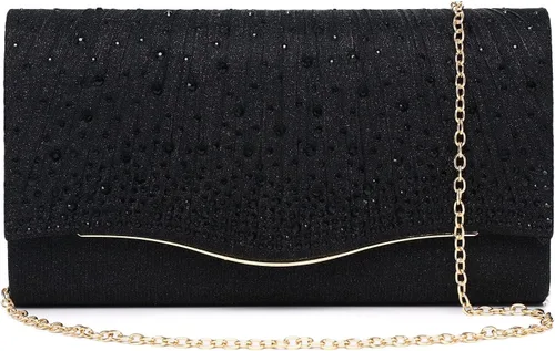 Bolsos de noche para mujer, con lentejuelas y purpurina para mujer, bolso de mano brillante, bolso formal para boda, fiesta, baile de graduación