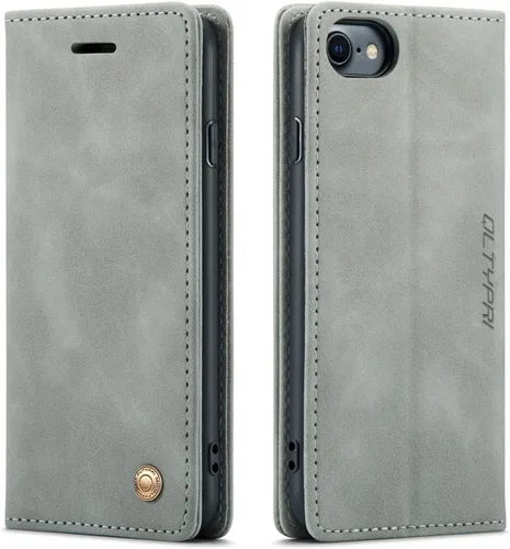 Miniatura 119 de QLTYPRI Para iPhone Air Case Wallet Con Tarjetero, Vintage PU Cuero Kickstand Cierre Magnético A Prueba De Golpes Folio Libro Funda Para IPhone 17