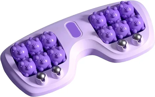 Rodillo magnético de gran tamaño para fascitis plantar y alivio del dolor, acupresión de tejido profundo con diseño de pata de gato, herramienta de