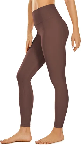 CRZ YOGA Women's Naked Feeling Yoga Pants 25 Inches - 78 High Waisted Workout Leggings