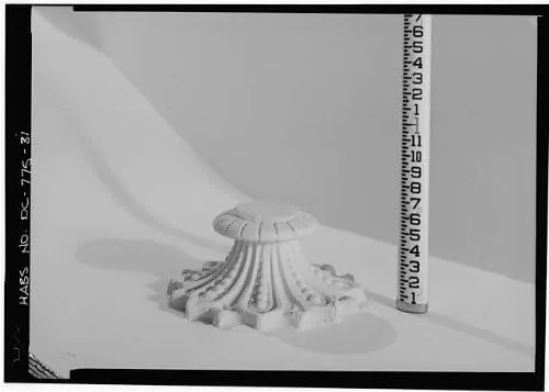 HistoricalFindings Foto: 1318 Vermont Avenue,Casa del noroeste,Washington,Distrito de Columbia,DC,HABS,32