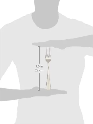 Miniatura 2 de Winco Stanford - Tenedor de mesa de acero inoxidable, extra pesado, 9.25 pulgadas (paquete de 12)
