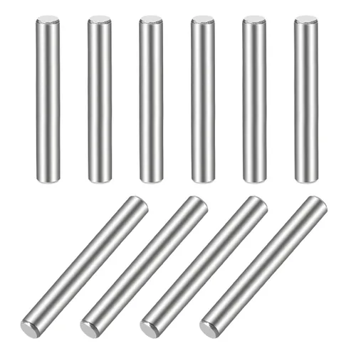 uxcell 0.197 x 1.969 in (aproximadamente 13/64 pulgadas) pasador de clavija de acero inoxidable 304 litera de madera para litera, pasadores de