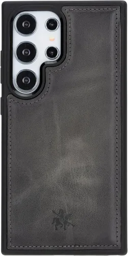 Miniatura 148 de Venito Lucca - Funda de piel compatible con Samsung Galaxy Note 10 (6,3 pulgadas), extra segura, con cubierta trasera acolchada, cocodrilo negro