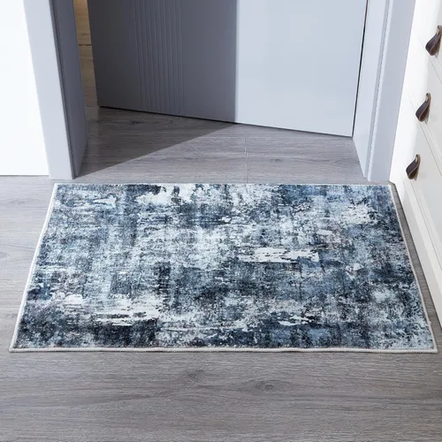 Miniatura 31 de Rugcomf Alfombra de pasillo de 2 x 6 pies, lavable, bohemio, suave, antideslizante, no desprende pelusa, lana sintética, estilo vintage para cocina