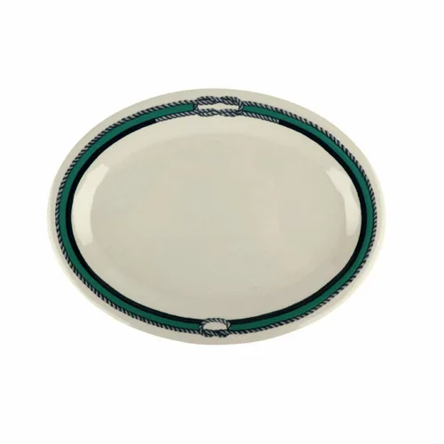 Miniatura 23 de G.E.T. OP-120-MIX - Plato ovalado de melamina para servir, 12 x 9 pulgadas, surtido (juego de 12)