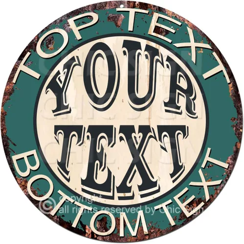 Miniatura 9 de ANY NAME'S YOUR TEXT - Tazas de posavasos personalizadas con letrero elegante, estilo rústico, desgastado, vintage, retro, cocina, bar, pub, Maroon