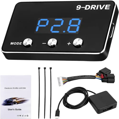 Miniatura 7 de BY-J Controlador de respuesta del acelerador, 9 Drive 9 modos FLC-806 controlador electrónico del acelerador del coche, compatible con A3-A6 VW