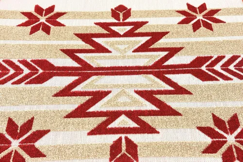 Miniatura 7 de Unique Loom Outdoor Modern Collection - Alfombra de área - Albuquerque (2' x 3' 1" Rectángulo Beige/Marrón)