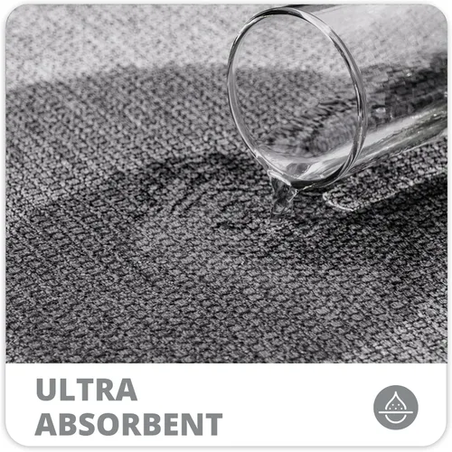 Miniatura 3 de Bosap Alfombra de Baño, Alfombras Corredoras de Baño Ultra Delgadas, Alfombras de Baño Grandes para Baño, Secado Rápido, Antideslizante, Lavable a