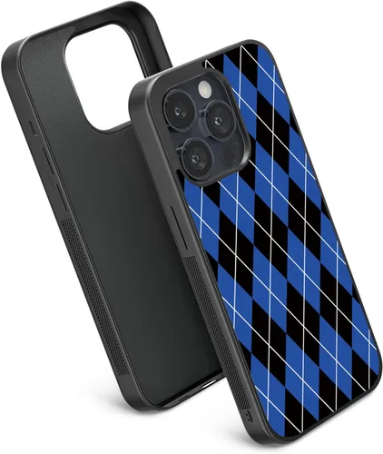 Miniatura 12 de Fundas para iPhone 7/8/Plus/X/Xs/Xr/11/12/13/14/15/16/17/Pro/Max/Plus/Air/Mini (negro y rojo)