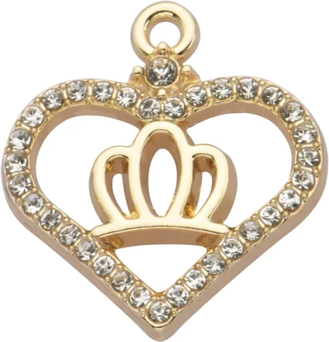 Paquete de 20 dijes de diamantes de imitación chapados en oro, accesorios de cristal para collares, pulseras, joyería, manualidades, bricolaje