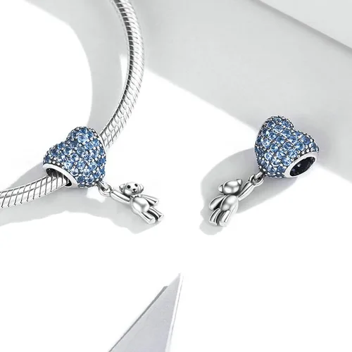 Miniatura 47 de Abalorios de plata de ley para pulseras, collares, familia para siempre, circonita cúbica, regalo de joyería para mujeres