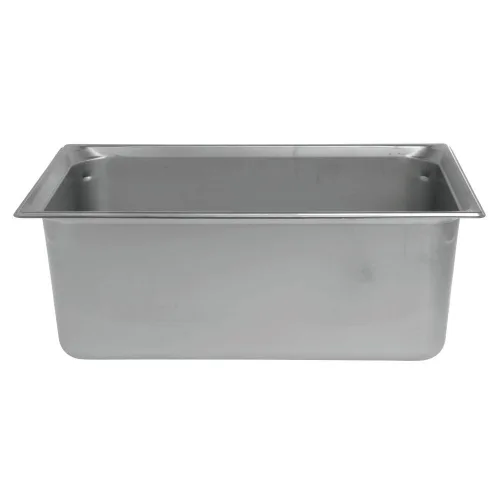 Miniatura 2 de Vollrath 90082 8" tamaño completo mesa de vapor Super Pan V bandeja antiatascos para alimentos para hotel, restaurante, cocina comercial catering