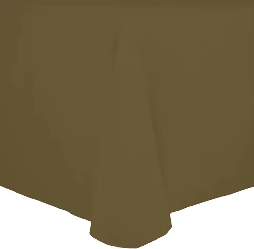 Miniatura 24 de Ultimate Textile Cotton-Feel - Mantel ovalado de poliéster hilado resistente a las manchas y a las arrugas, lavable a máquina, color berenjena, 1