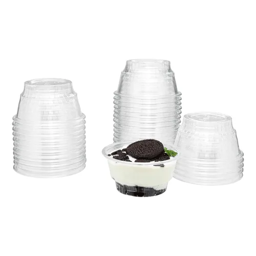 Miniatura 2 de Karat C-KD5 5 oz PET Postre Tazas (caja de 1000)