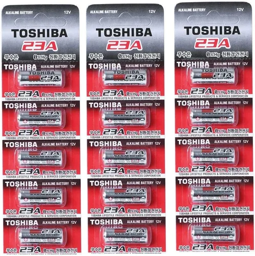Miniatura 5 de Batería alcalina A23 GP23AE MN21 23GA de 12 voltios (2 baterías)