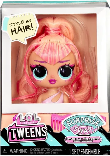 Miniatura 9 de L.O.L. Surprise! Tweens Surprise Swap - Cabezales de peinado que incluyen fabulosos accesorios para el cabello y un hermoso cabello, gran regalo