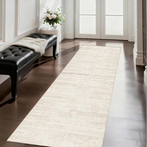 Miniatura 40 de Alfombras para pasillos antideslizantes 2x8, alfombra de pasillo moderna lavable para entrada, alfombra de piso suave resistente a manchas para Gris