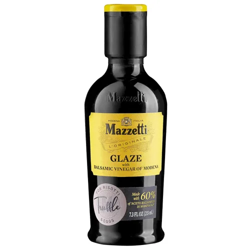 Miniatura 9 de Mazzetti Vinagre balsámico de Fig Glaze de Modena PGI, 7.3 onzas líquidas, versátil, grueso y rico, perfecto para rociar, queso y frutas, fabricado