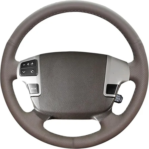 Miniatura 8 de Loncky - Fundas de volante personalizadas de cuero genuino para Toyota Land Cruiser 2008-2015/Tundra 2007 2008 2009 2010 2011 2012 2013/Sequoia 2008