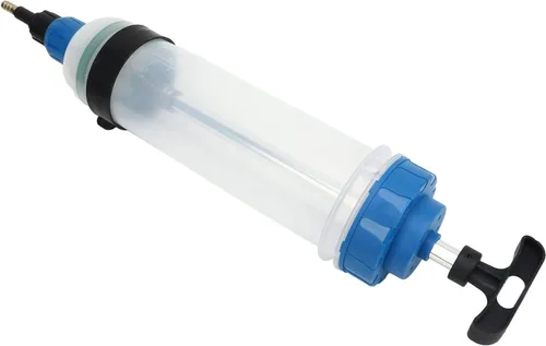 Miniatura 7 de Extractor de líquidos automotriz, bomba extractora manual de fluidos de 1.5L, jeringa de cambio de aceite con manguera, bomba de llenado