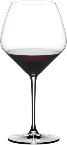 Riedel Extreme Pinot Noir - Juego de 4 copas de vino tinto de cristal para disfrutar elegantemente de Pinot Noir y otros vinos tintos