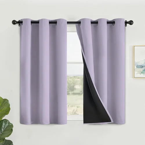 Miniatura 123 de SimpleHome - Cortinas opacas 100% para recámara, cortinas de ventana con ojales beige, con aislamiento térmico, cortinas de oscurecimiento